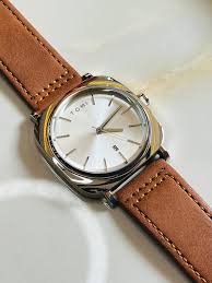 Tomi Brown Silver Business Class Watch – TUSSLEHUB